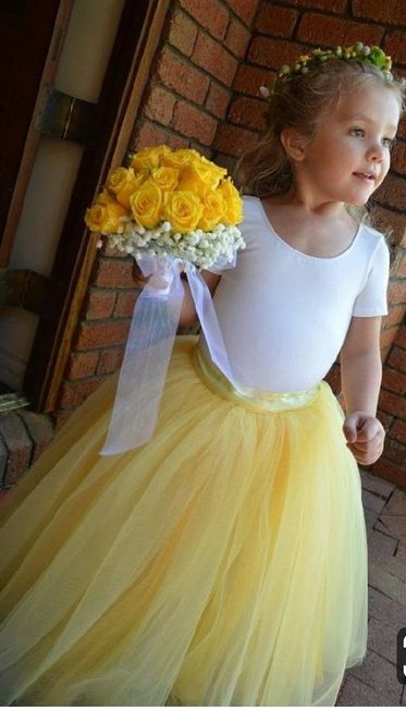 Vestidos con Amarillo para Meninas - 6