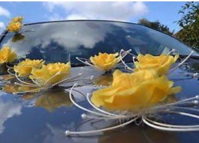 Decoración para carros con tono Amarillo 🌻 - 4