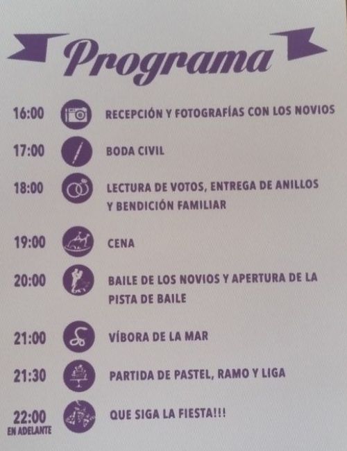 Protocolo de la fiesta! - 2