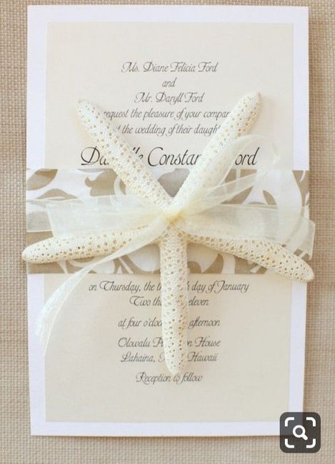 ideas para invitaciones boda en la playa - 4
