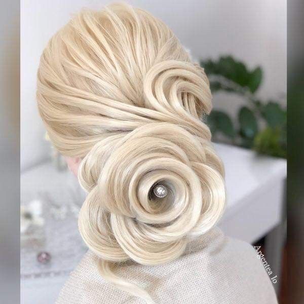 Peinados en forma de flores 🌼 7