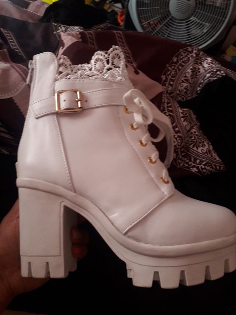 Llegaron mis botines blancos de Alliexpress - 2
