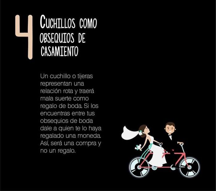 5 cosas de mala suerte en una Boda - 5