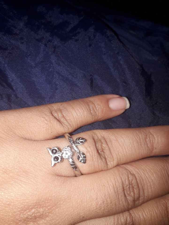 Anillo de compromiso raro o diferente!!!!! - 1