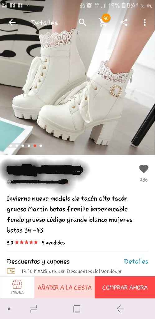 Botas para novia - 1