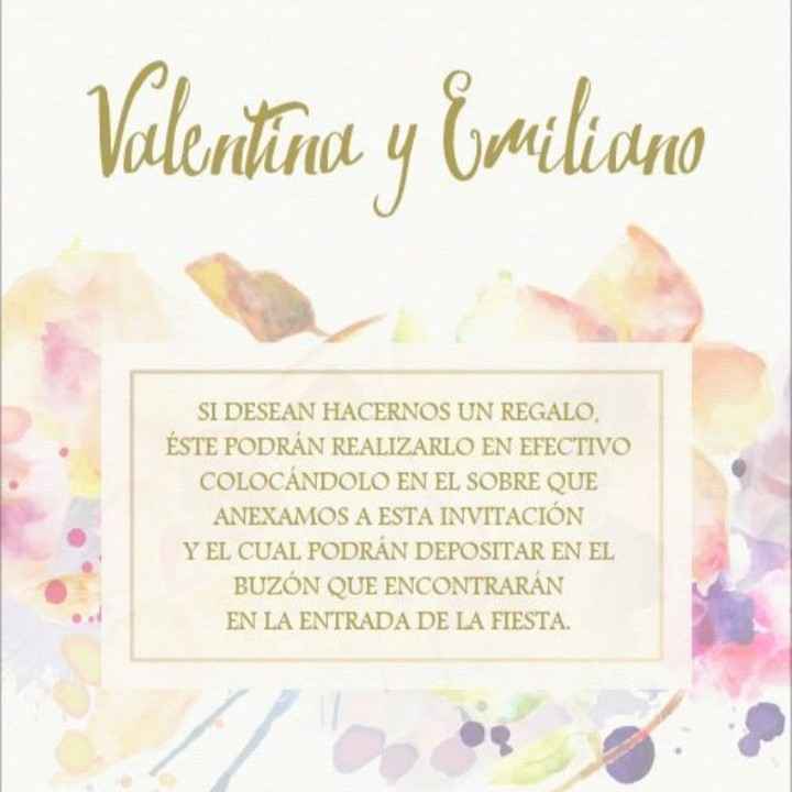 Idea para invitaciones - 1