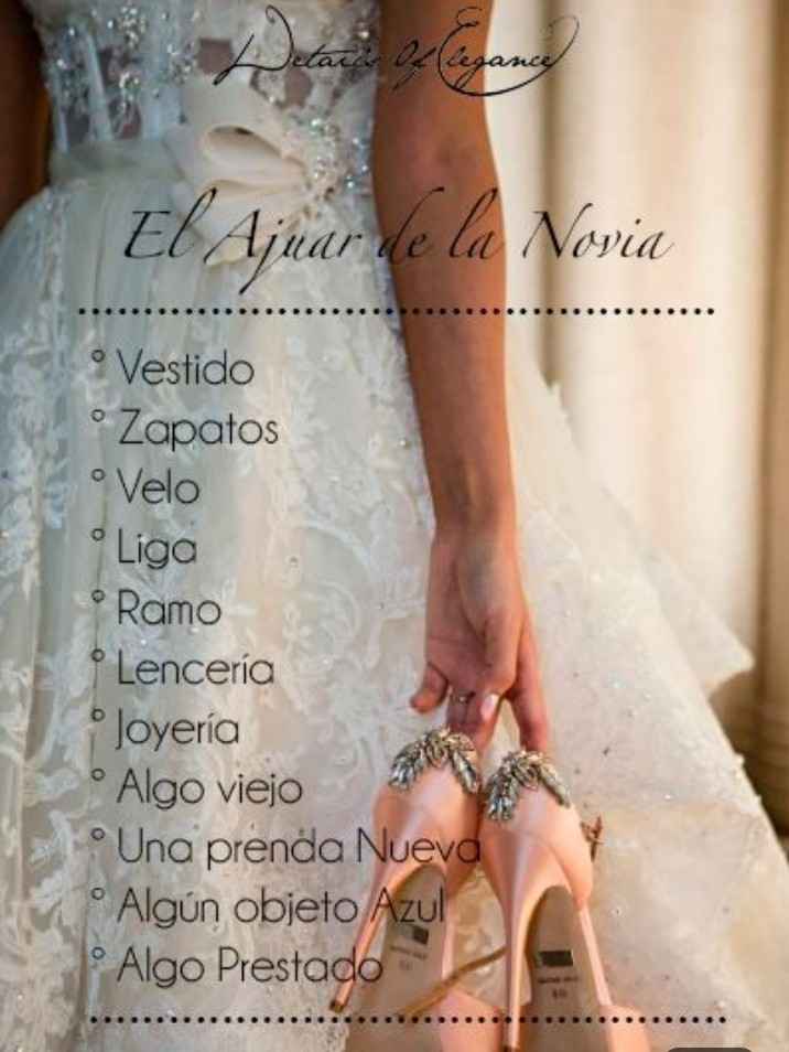 Checklist de nuestra boda - 1