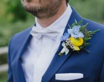 Boutonniere con color Amarillo 🌻 - 8