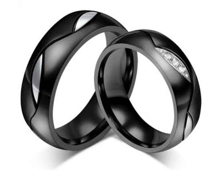 Anillos de matrimonio Negros - 5
