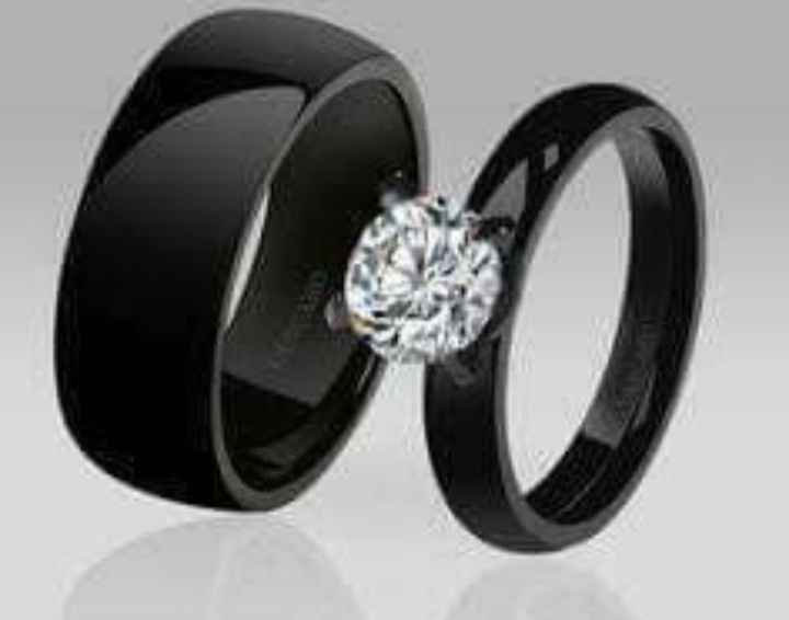 Anillos de matrimonio Negros - 7