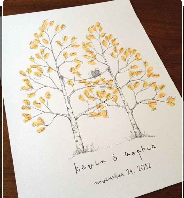 áRbol de los deseos con tonos Amarillos - 1