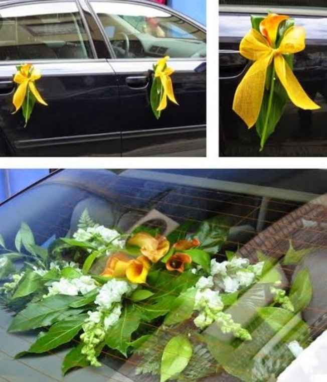 Decoración para carros con tono Amarillo 🌻 - 3