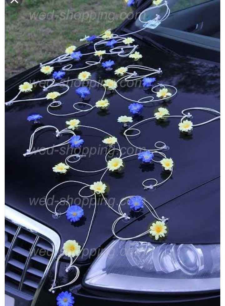 Decoración para carros con tono Amarillo 🌻 - 5