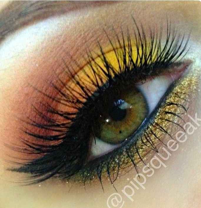 Maquillajes con tono amarillo - 9