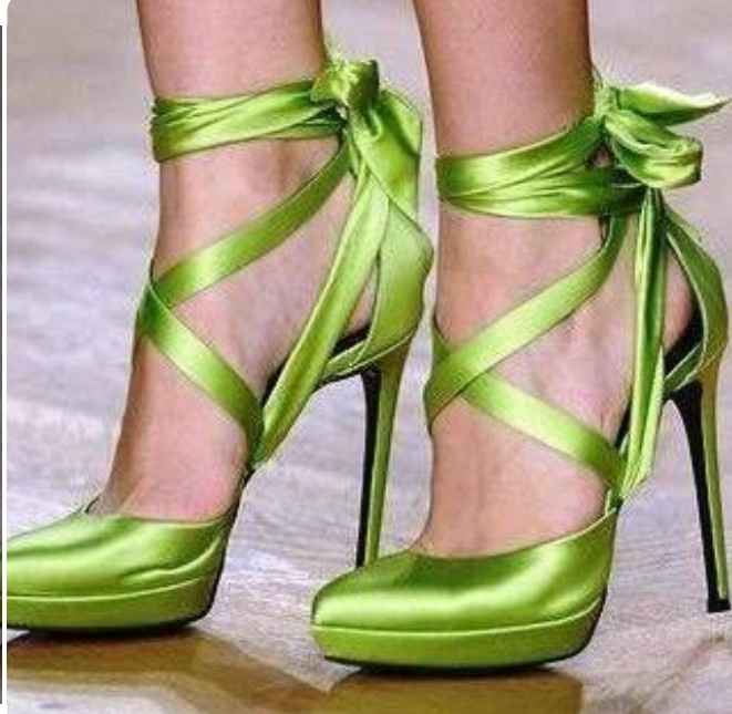 Zapatillas en tonos Verde ☘ - 1