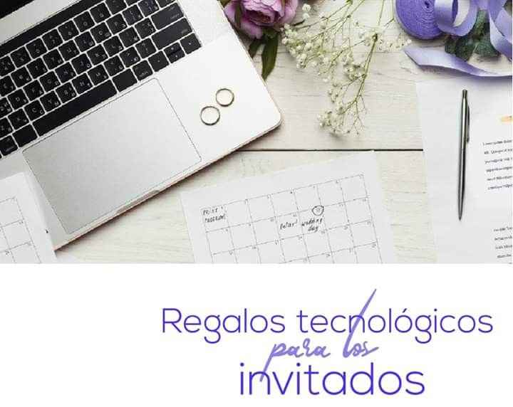 Recuerdos tecnológicos para invitados - 1