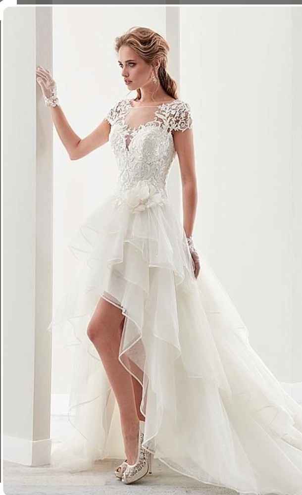 Vestido de corte asimétrico - 5