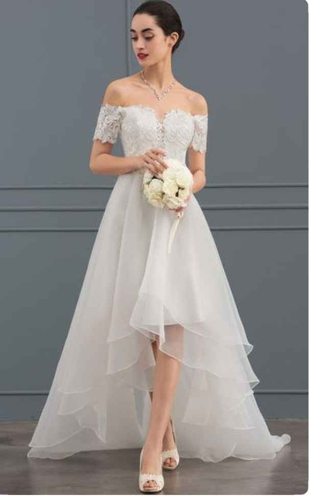 Vestido de corte asimétrico - 6