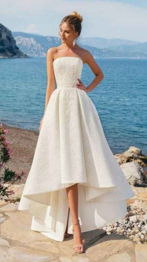 Vestido de corte asimétrico - 7