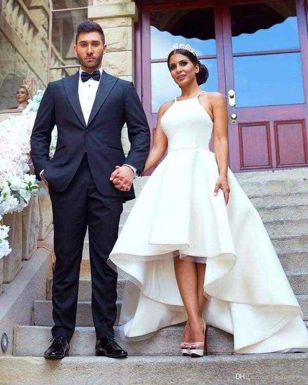 Vestido de corte asimétrico - 8