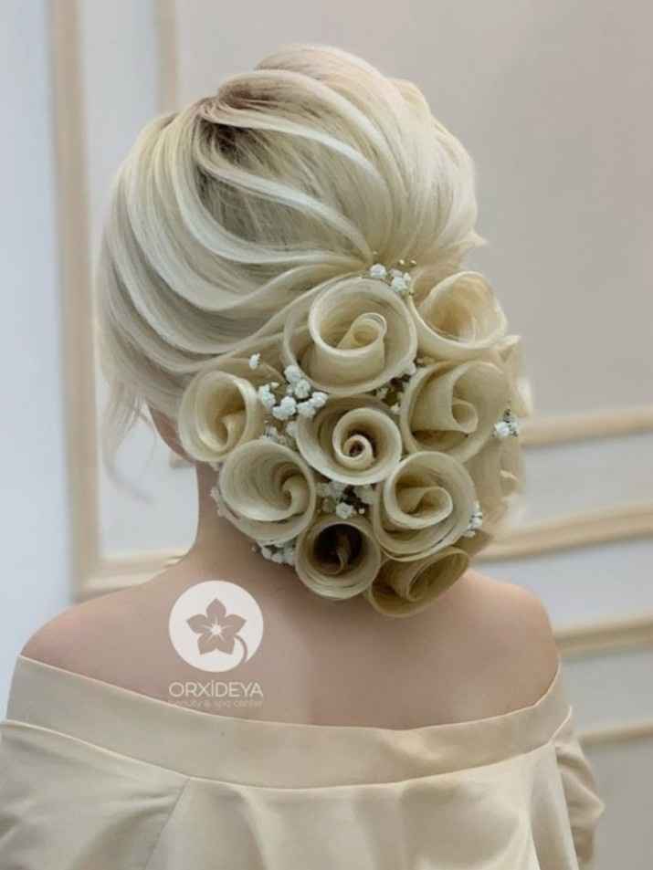 Peinados en forma de flores 🌼 - 2