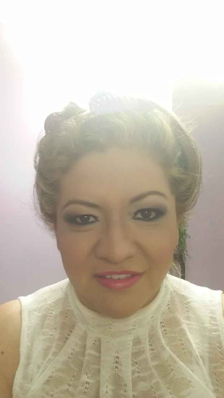 Maquillaje listo!