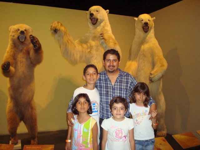 2008 - Museo del Desierto en Saltillo, cuando recien nos conocimos 