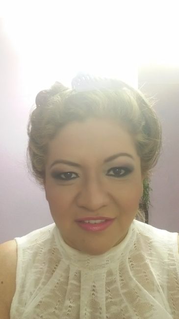 Maquillaje listo!