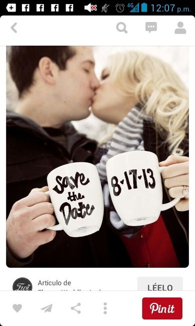 Tazas para nuestro save the date!!! - 1