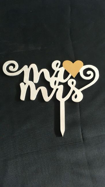Mi cake topper - 1