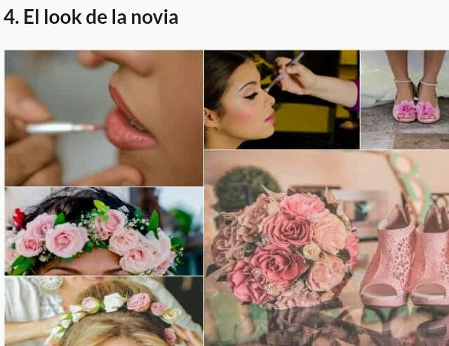 Maquillaje en tonos rosas. 1