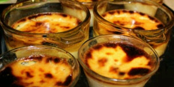 Master Cheff receta fácil. Jericallas de postre. Recetario La comunidad de Oro. 2