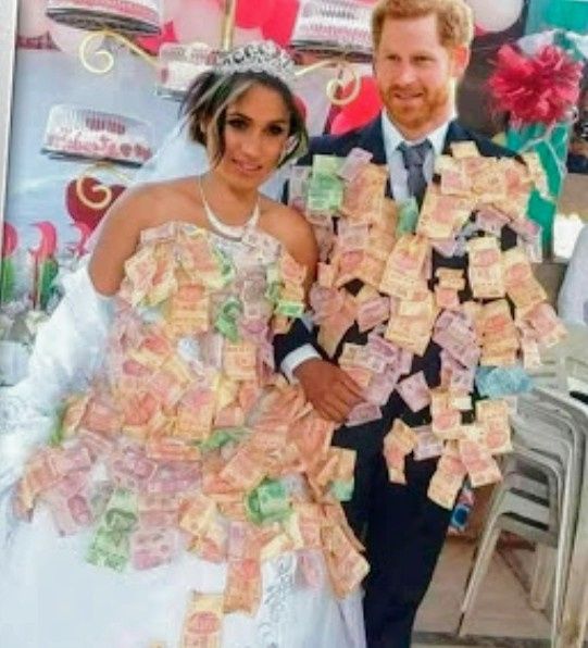 Un poco de humor! El vals del billete de Mehgan y Harry 1