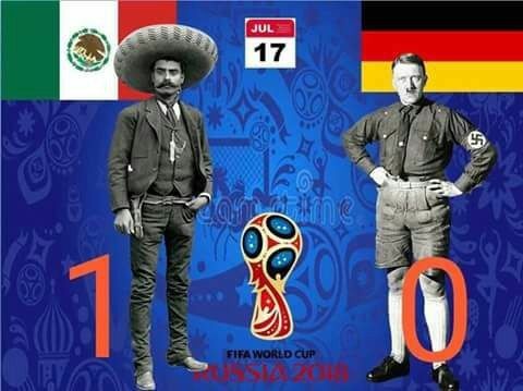 Mi pronóstico en pareja... jejeje, ganó México e hizo historia. 2