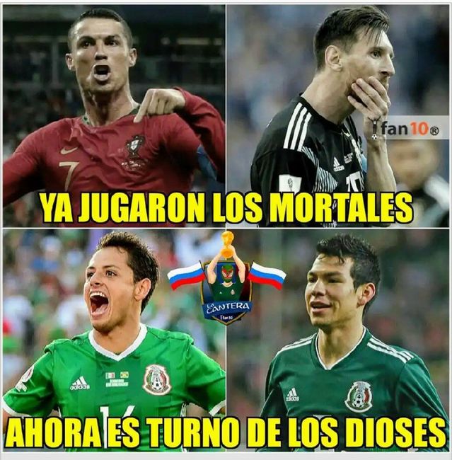 Mi pronóstico en pareja... jejeje, ganó México e hizo historia. 11