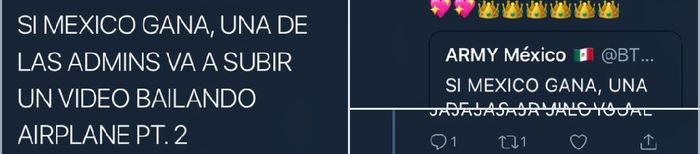 Mi pronóstico en pareja... jejeje, ganó México e hizo historia. 20