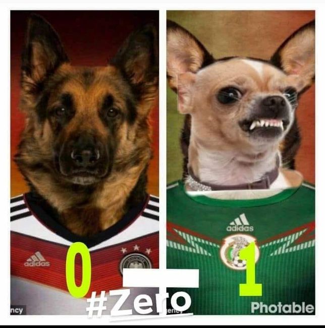 Mi pronóstico en pareja... jejeje, ganó México e hizo historia. 26