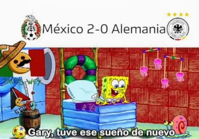 Mi pronóstico en pareja... jejeje, ganó México e hizo historia. 23