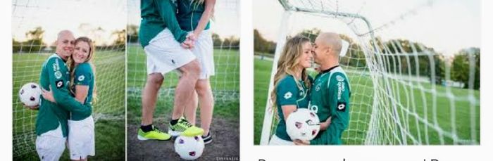 Sesión Fotográfica casual Con Temática de Fútbol...en una cancha 8