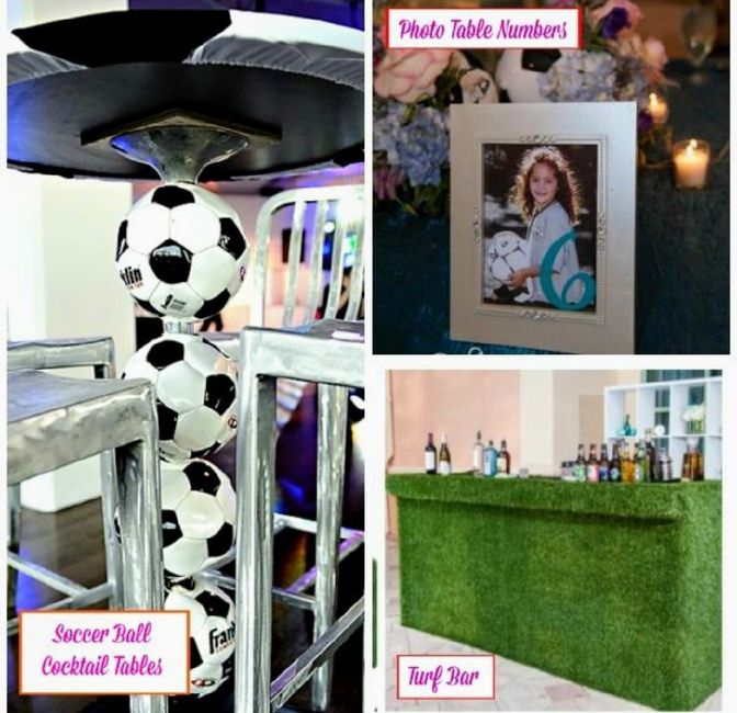 Mesa de dulces temática Fútbol 3