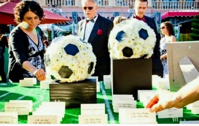 Mesa de dulces temática Fútbol 4