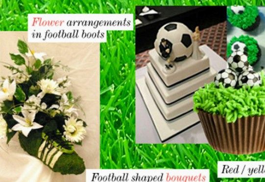 Mesa de dulces temática Fútbol 20