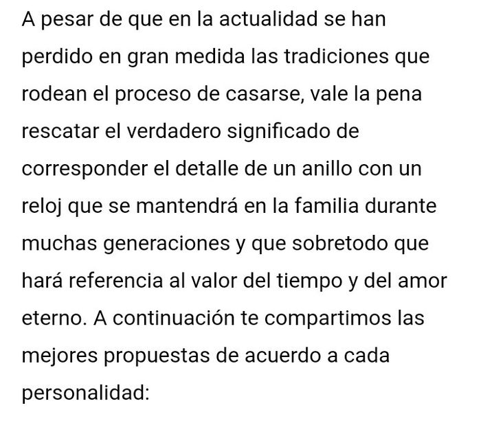 ¿Qué significa el Reloj de compromiso? Detalle de tiempo a tiempo 💕⌚ 4
