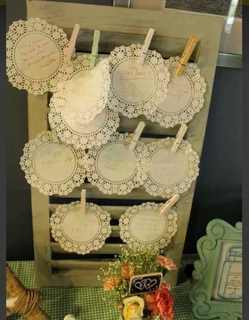 Con Yute,mecate y blondas.ideas Diy.hacer tus banderines, invitaciones,sillas y más,decoración rústica Vintage. 17