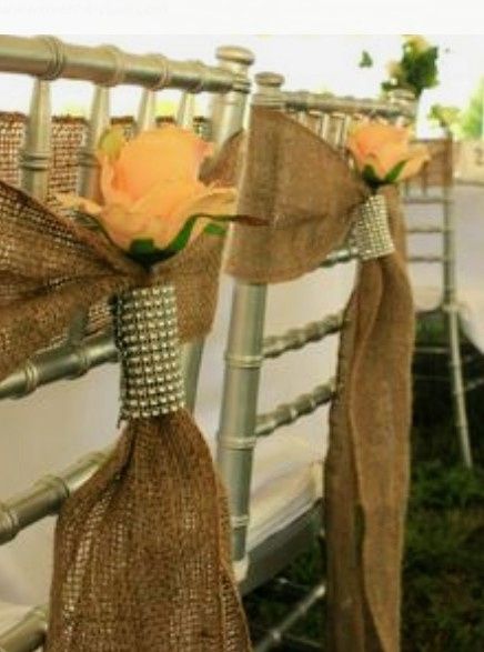Con Yute,mecate y blondas.ideas Diy.hacer tus banderines, invitaciones,sillas y más,decoración rústica Vintage. 26