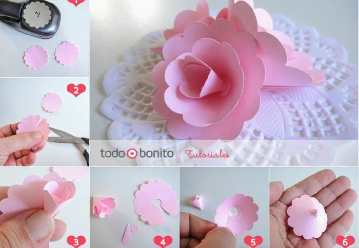 Flores gigantes decorativas en tu boda.así lucen en silla y cortina y así se hacen (diy) 10