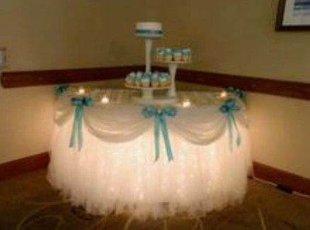 Decora tu boda con tul, velos iluminados en Cortinas,pasillos y más. 28
