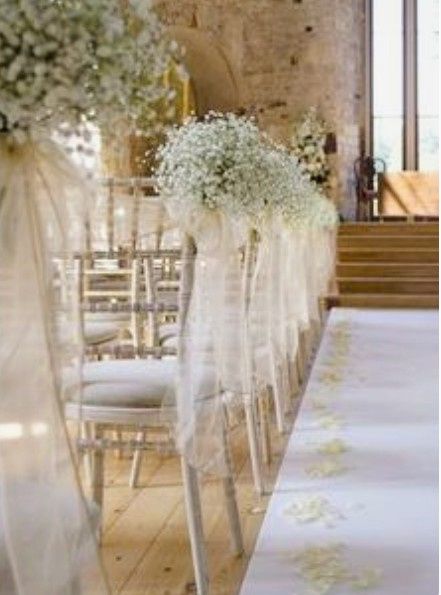 Decora tu boda con tul, velos iluminados en Cortinas,pasillos y más. 39