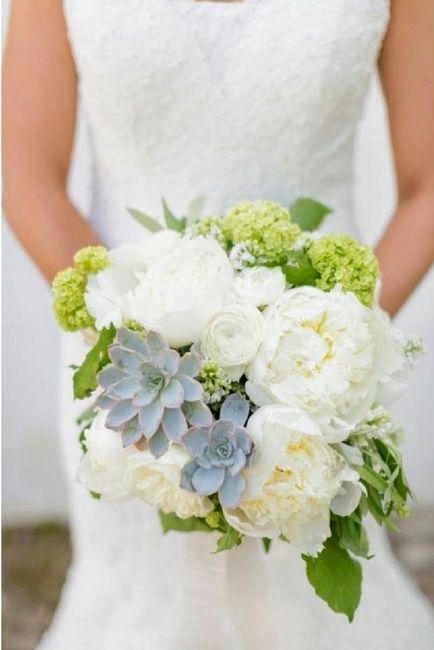 Ramos de Novia con Suculentas (cactáceas) y otras flores 2