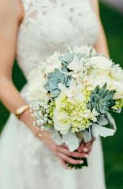 Ramos de Novia con Suculentas (cactáceas) y otras flores 3